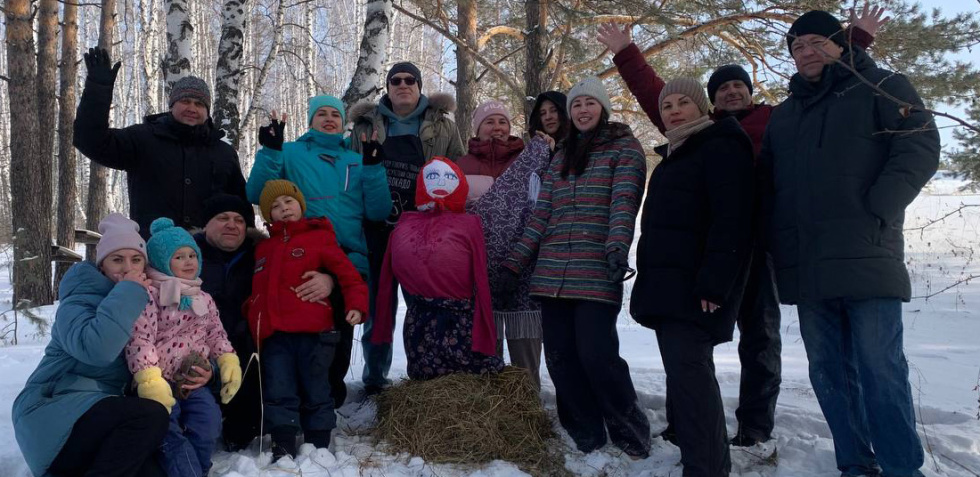 Сотрудники ФБУ «Красноярский ЦСМ» проводили зиму!